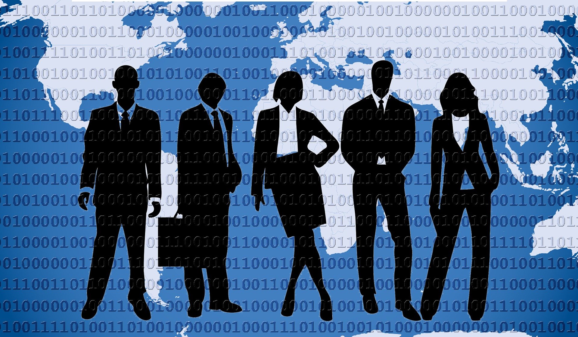 Business People Internet Global